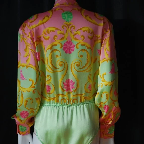 Escada By Margaret Ley Silk Body Blouse - Germany - Picture 5 of 6